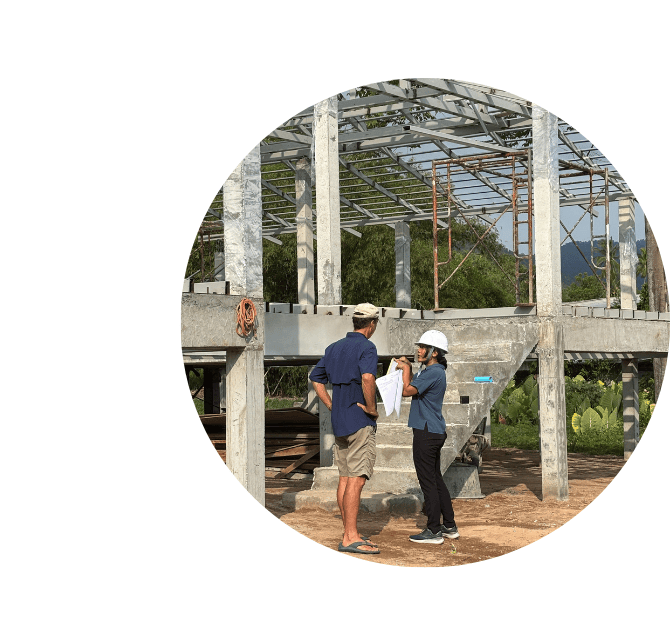 Architect Phuket with client